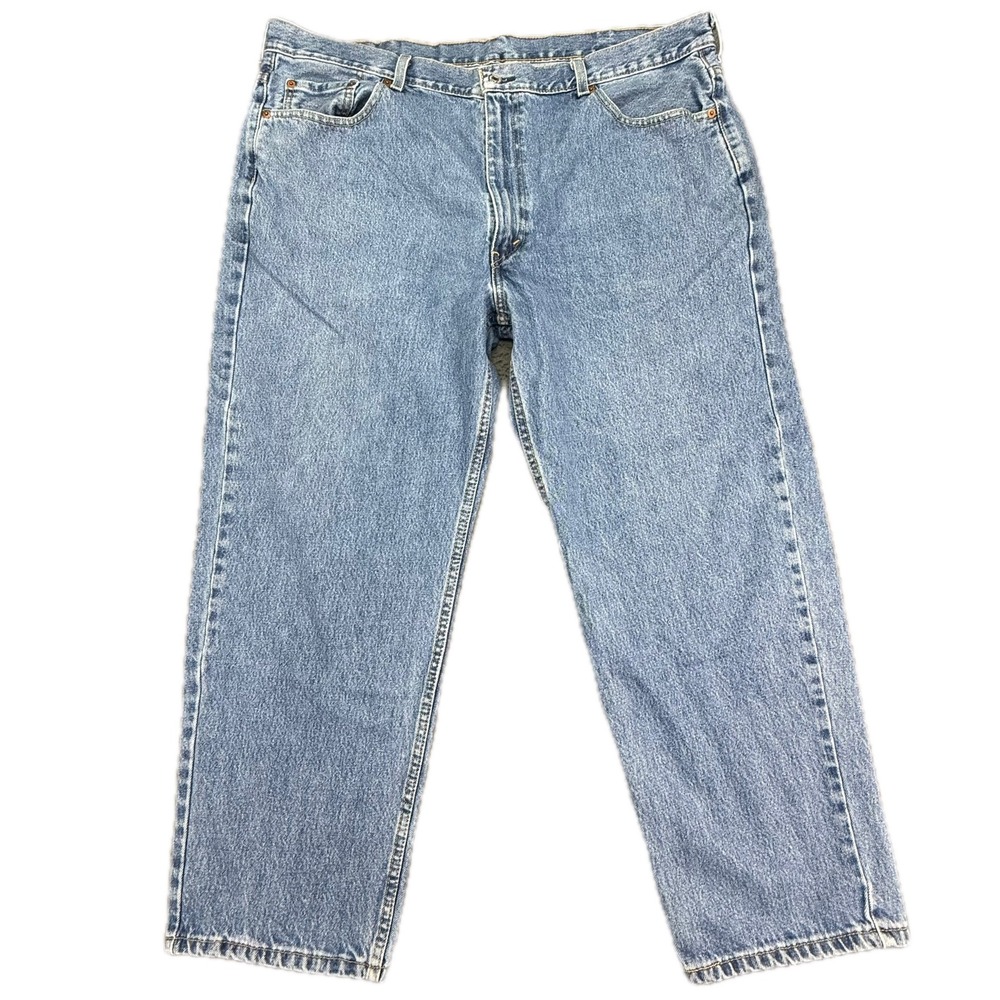 Levi's 550 Relaxed Fit Jeans Mens 44x29‎ Blue Medium Wash Tapered Leg Denim